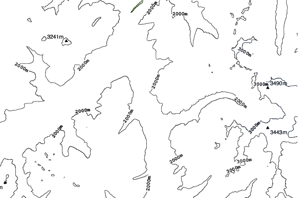 Resia-Curon neighbourhood contours