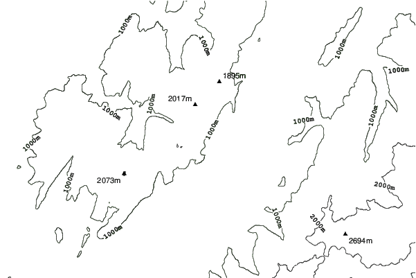 Saint Hilaire neighbourhood contours