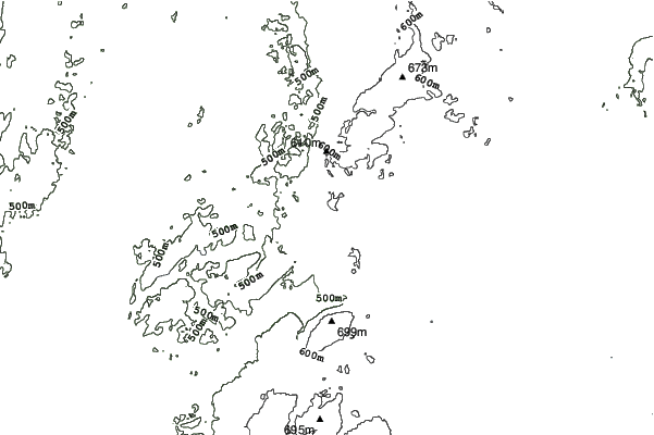 Siegsdorf neighbourhood contours