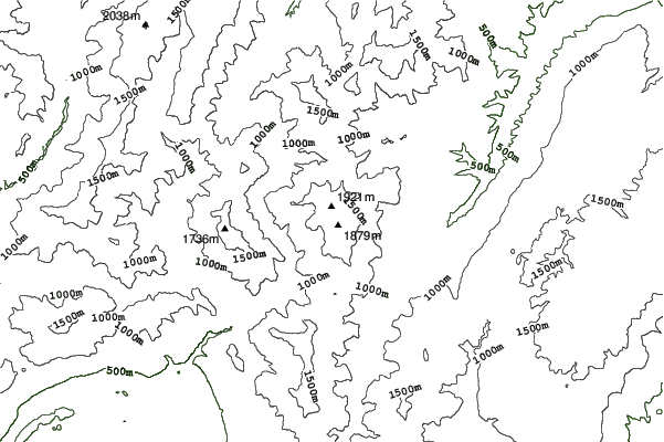 Soho Basin neighbourhood contours
