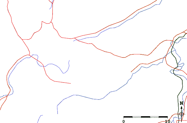 Roads and rivers close to Soyumura 229 Skiland