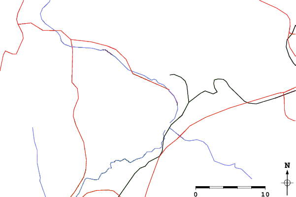 Roads and rivers close to Tsakhkadzor