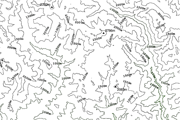 Valberg neighbourhood contours