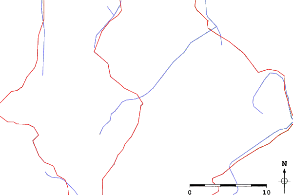 Roads and rivers close to Vent/Stablein