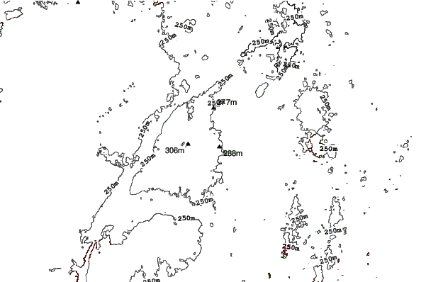 Wilmot Mountain neighbourhood contours