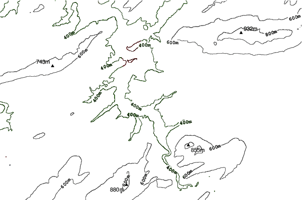 Zavjalikha neighbourhood contours