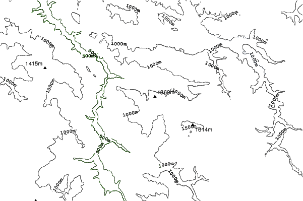 Zlatar neighbourhood contours